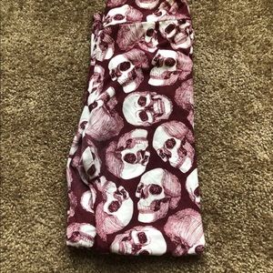 Lularoe Halloween Skull Leggings **Unicorn**